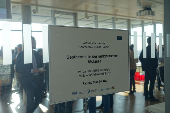 Wissenstransfer Geothermie in der süddeutschen Molasse mit dem Schwerpunktthema „Fündigkeitsrisiko“, 26.01.2018