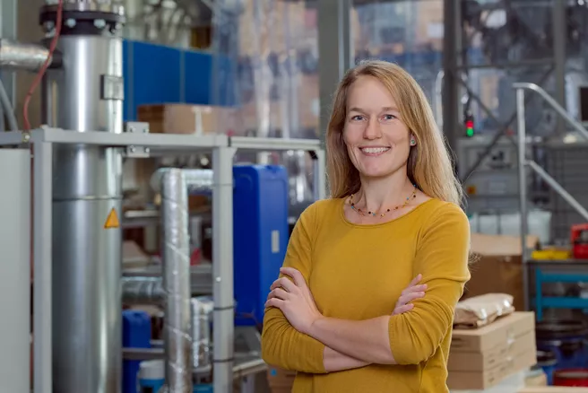 Dr. Katharina Aubele, Projektkoordinatorin der Geothermie-Allianz-Bayern. (Bild: A. Heddergott / TUM)