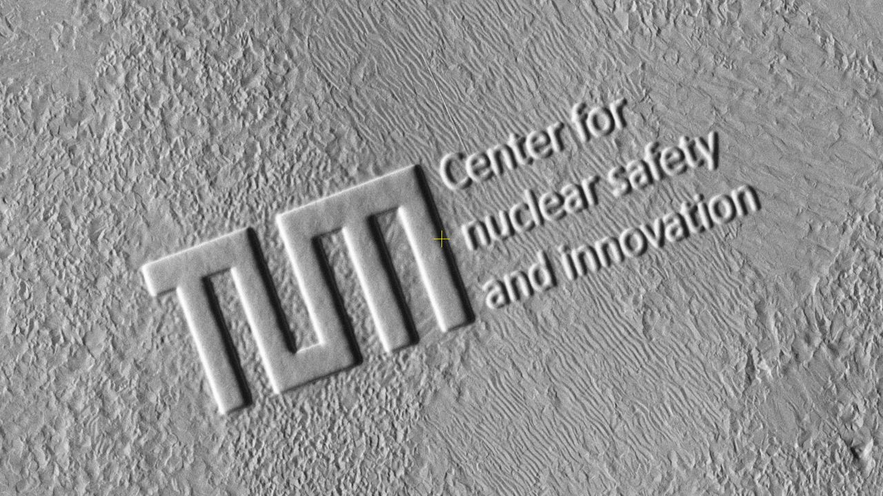 Schriftzug des TUM Center for Nuclear Safety and Innovation