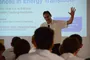 Prof. Hamachers introduction in 2018 (Picture: TUM)