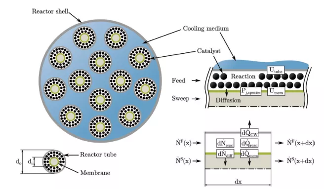 Schematics of MR model