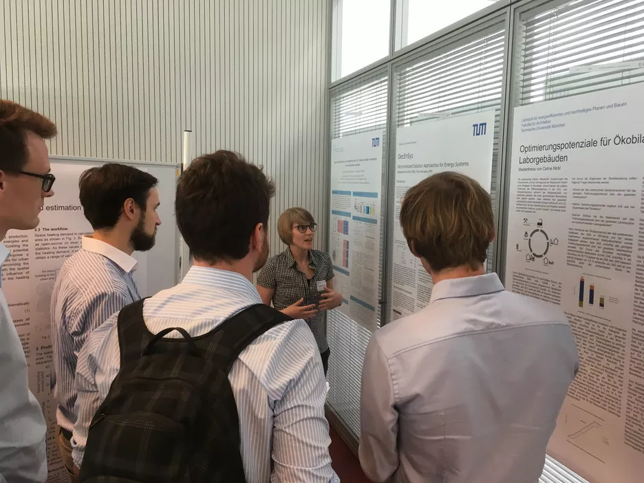 Posterjury bei der Bewertung