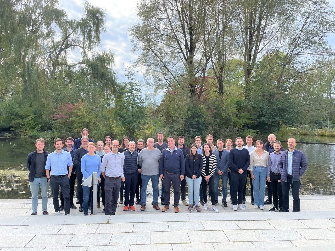 Participants of the overall meeting 2023 at the research campus Garching